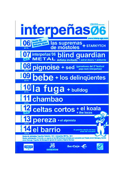 2006-cartel pabellon interpeñas zaragoza fiestas del pilar Fiestas del Pilar de Zaragoza 2006. Pabellón Interpeñas Zaragoza 2006. Pilar 2006. Fiestas del Pilar 2006. Peñas Zaragoza. Federación Interpeñas de Zaragoza. Cartel Fiestas del Pilar año 2006 Interpeñas Zaragoza.